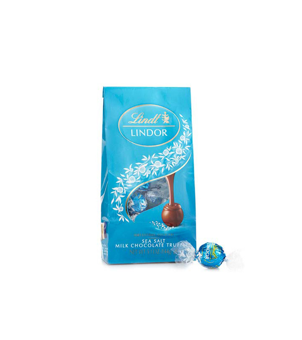 Lindt Lindor Sea Salt Truffles Bag 5.1oz