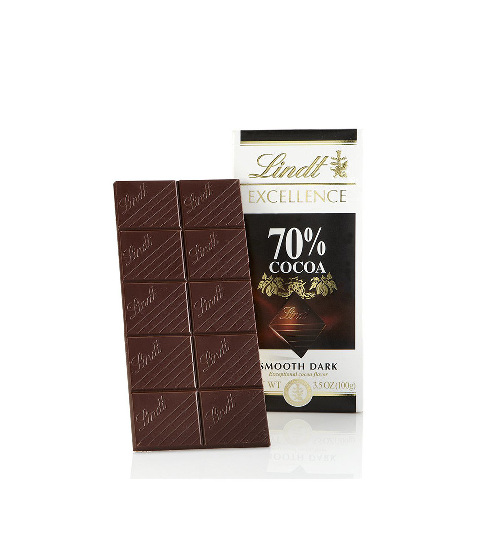 Lindt Excellence Dark Chocolate 70% Bar 3.5oz