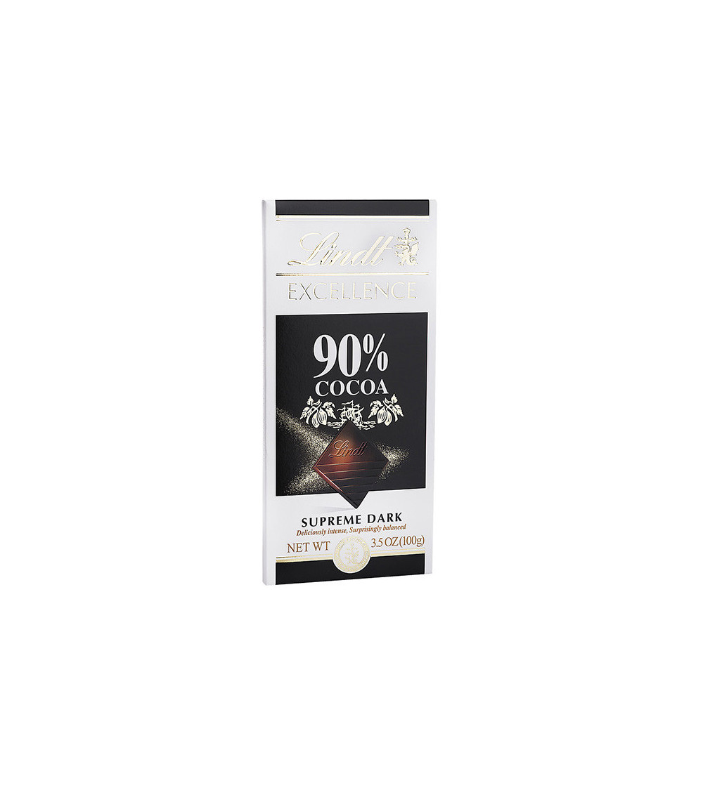 Lindt Excellence Dark Chocolate 90% Bar 3.5oz