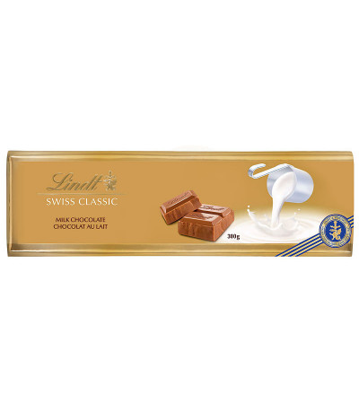 Lindt Swiss Milk Chocolate Gold Bar 10.6oz