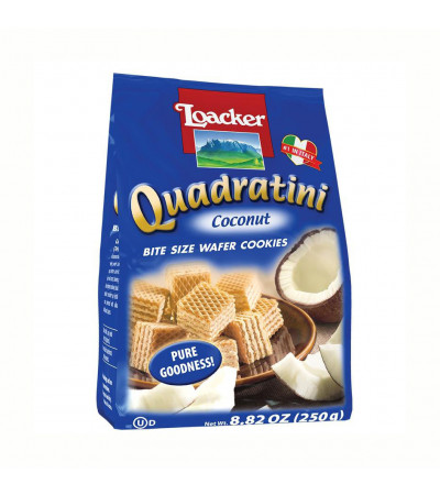 Loacker Quad Coconut 8.82oz
