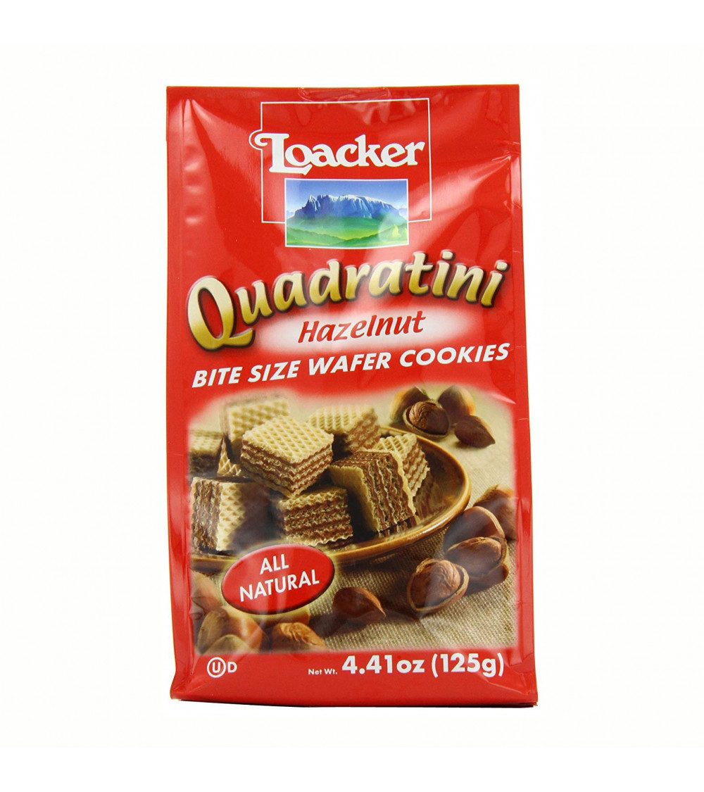 Loacker Quadratini Hazelnut 4.41oz