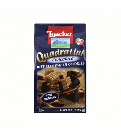 Loacker Quadratini Chocolate 4.41oz