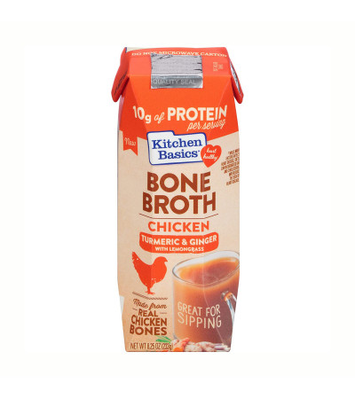 KitchBasics Bone Broth Turmeric Ginger Chicken 8.25oz