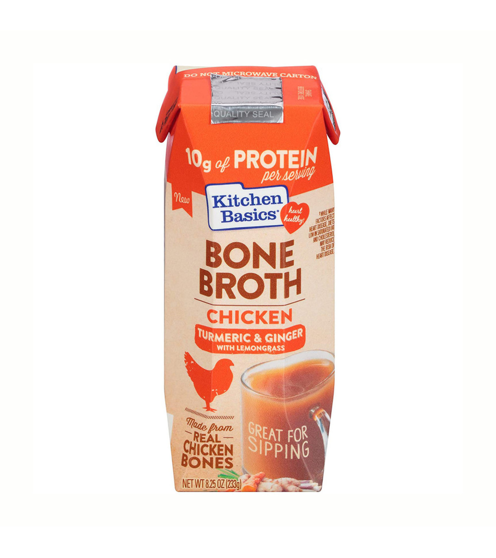 KitchBasics Bone Broth Turmeric Ginger Chicken 8.25oz