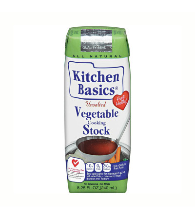 KitchBasics Vegetable Stock No Salt 8.25oz