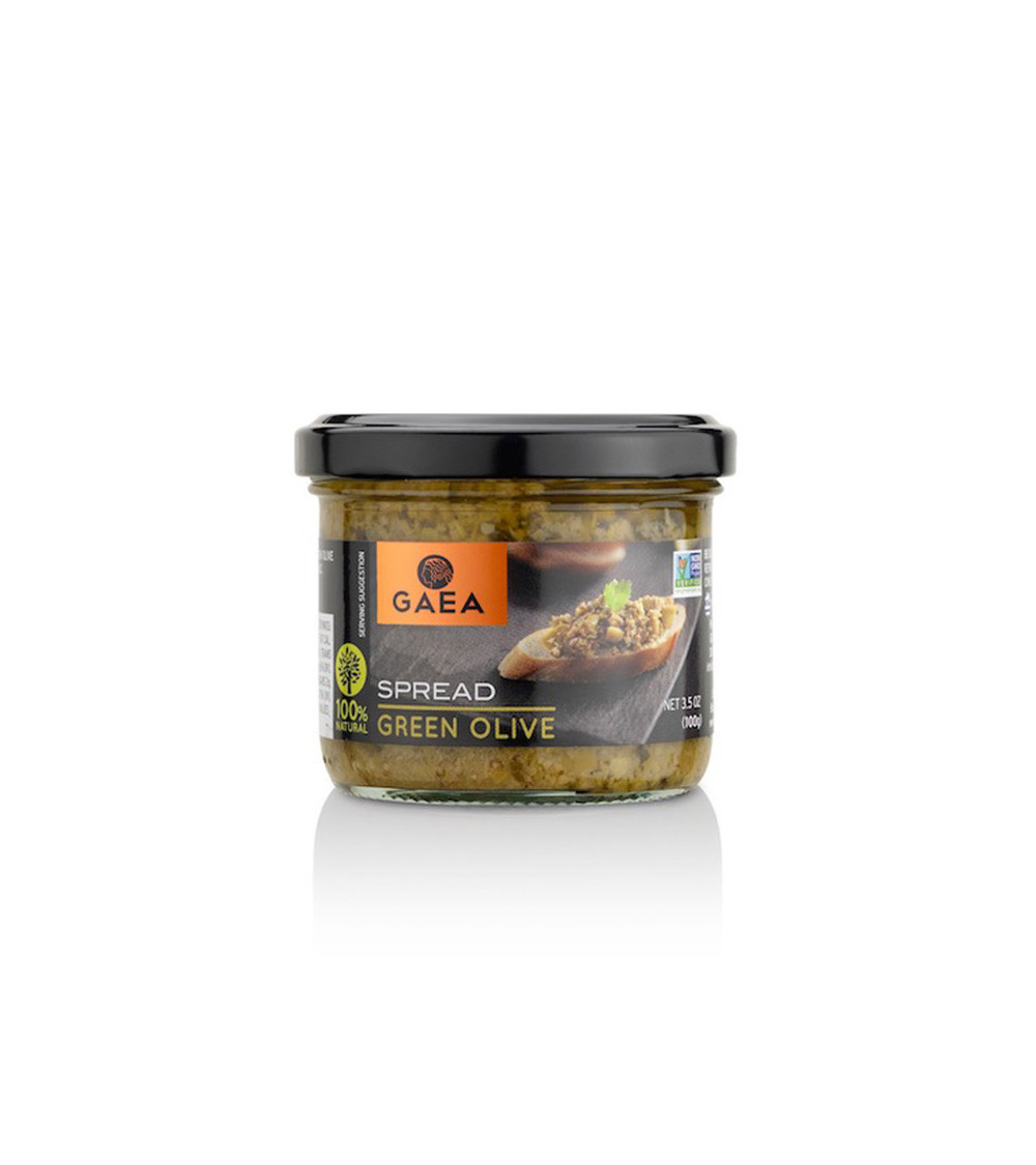 Gaea Tapenade Green Olive 3.5oz