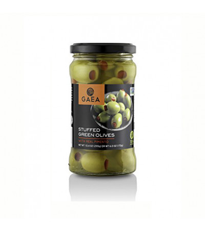 Gaea Olives Green Natural Pimento 6oz