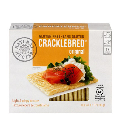 Natural Nectar Crackelbread Gluten Free Original 3.5 oz
