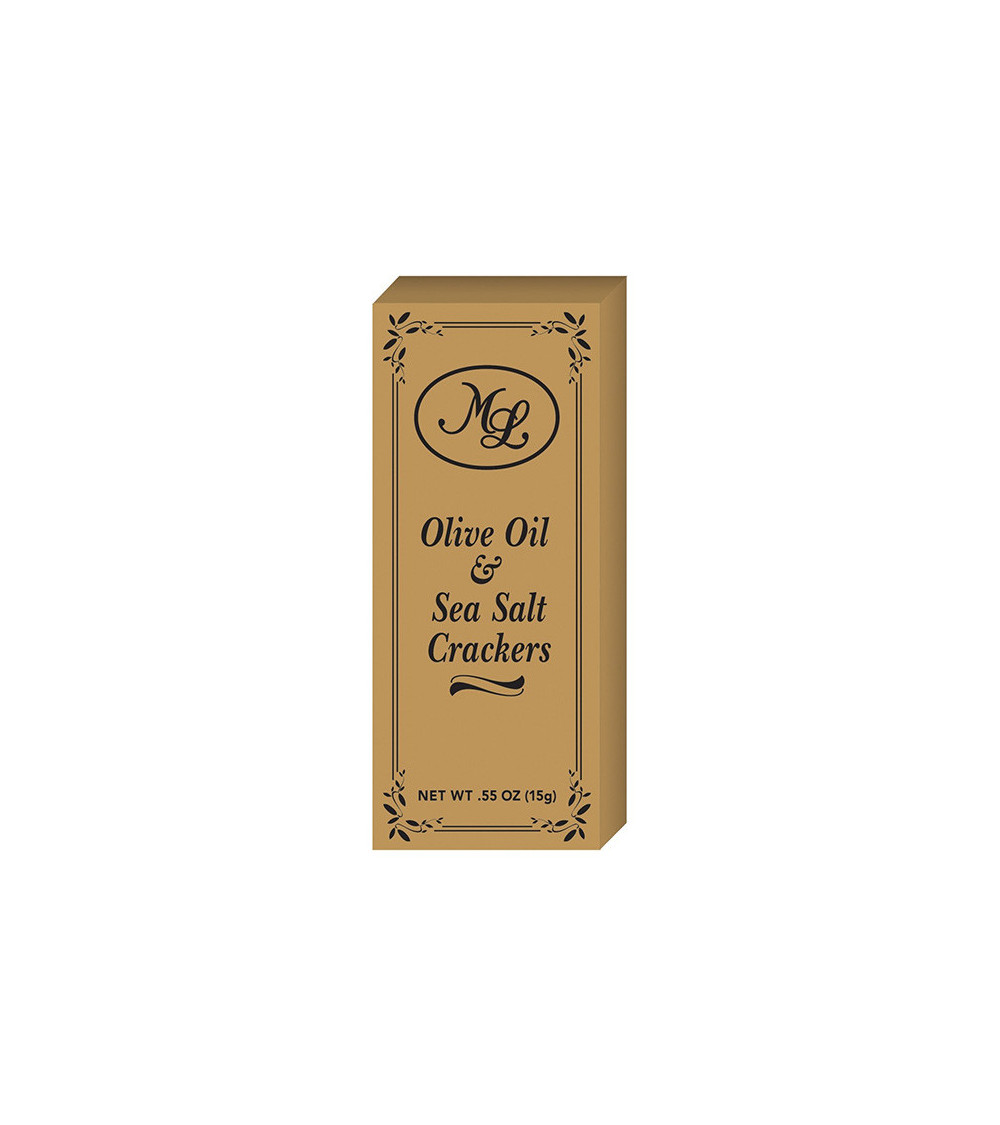 Mille Lacs Crackers Olive Oil & Sea Salt - Gold Box 0.55oz