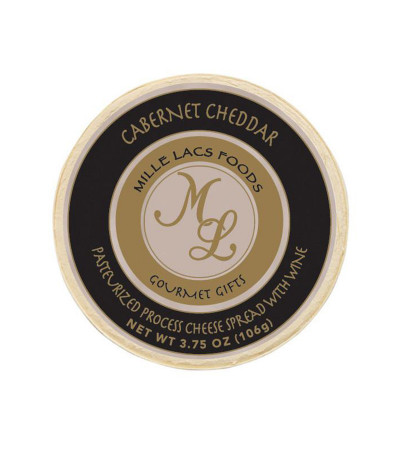 Mille Lacs Merlot Cheddar Cheese Hoop 3.75oz