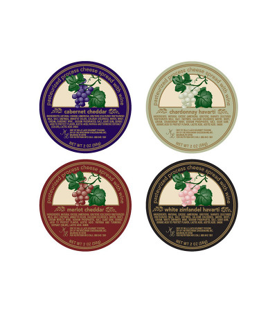 Mille Lacs Wine Cheese Cup Assortment 2oz
