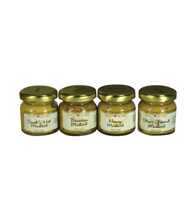 Mille Lacs Assorted Mini Mustards 1.4oz