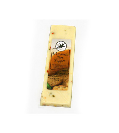 Northwoods Wisconsin Hot Pepper Cheese Bar 4oz