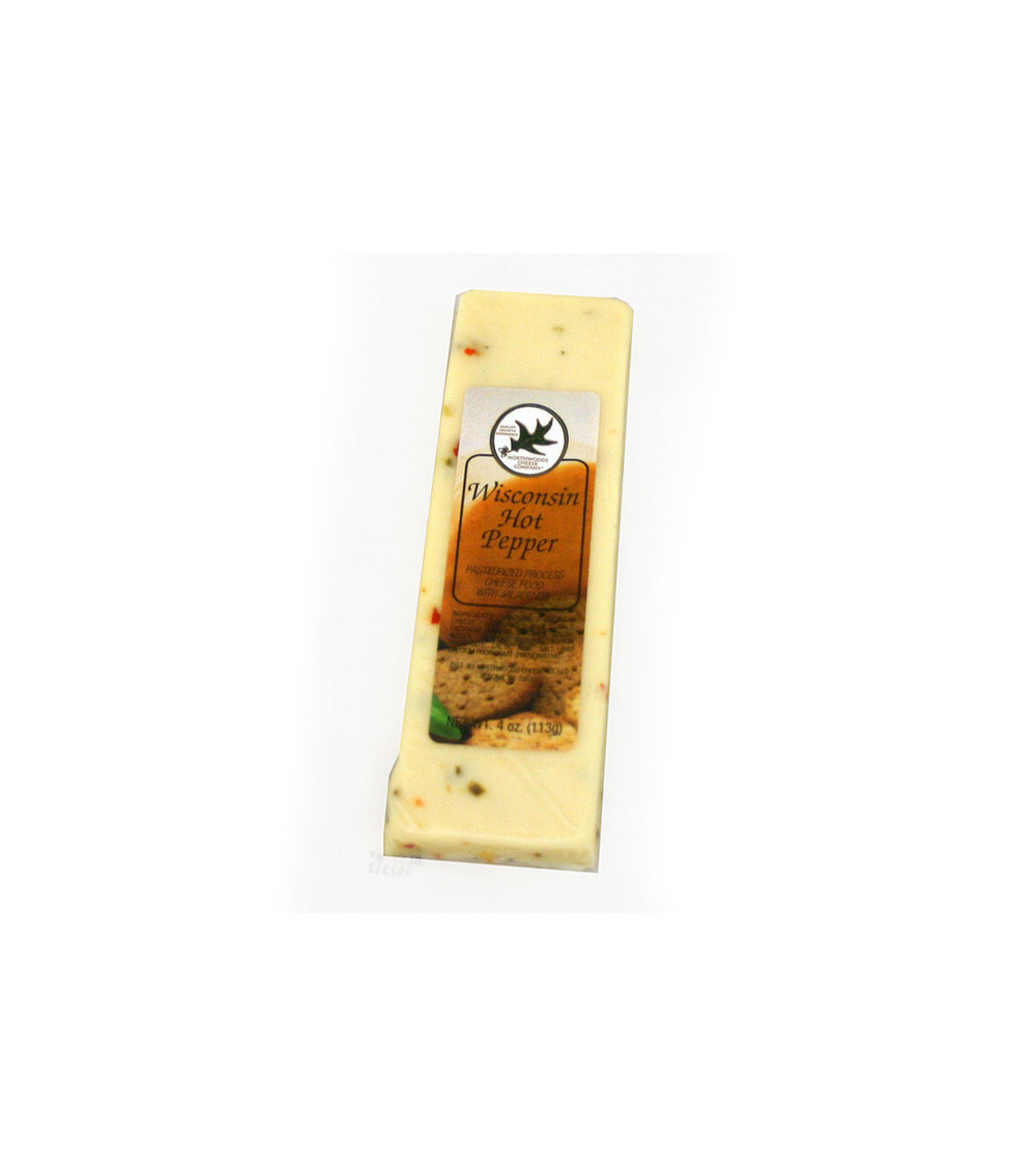 Northwoods Wisconsin Hot Pepper Cheese Bar 4oz