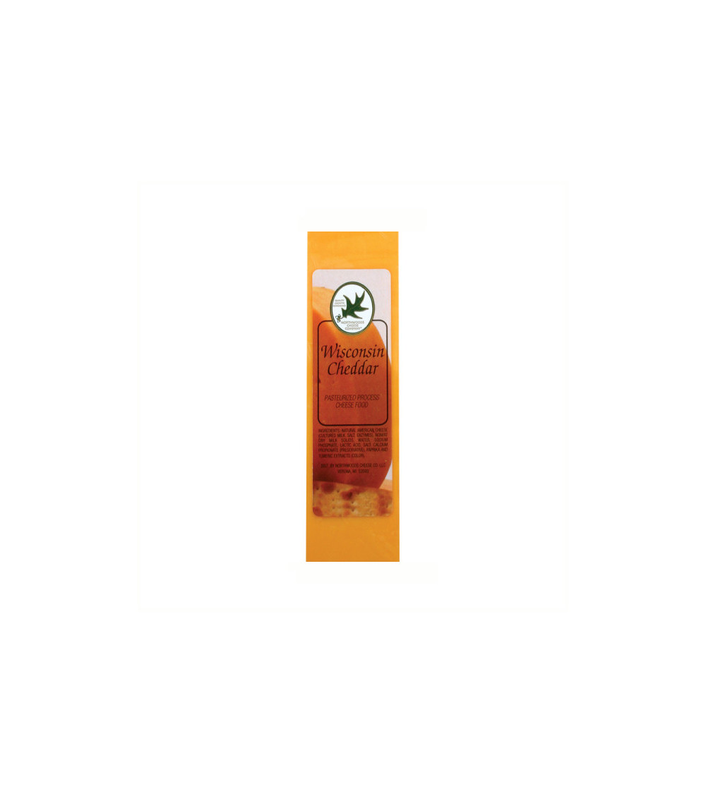 Northwoods Wisconsin Cheddar Cheese Bar 4oz