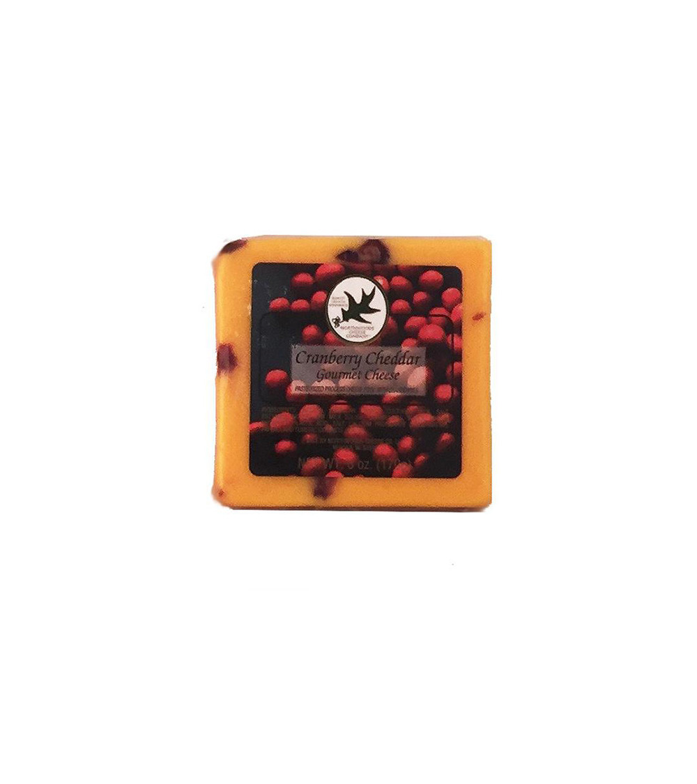 Northwoods Cranberry Cheese Square 6oz