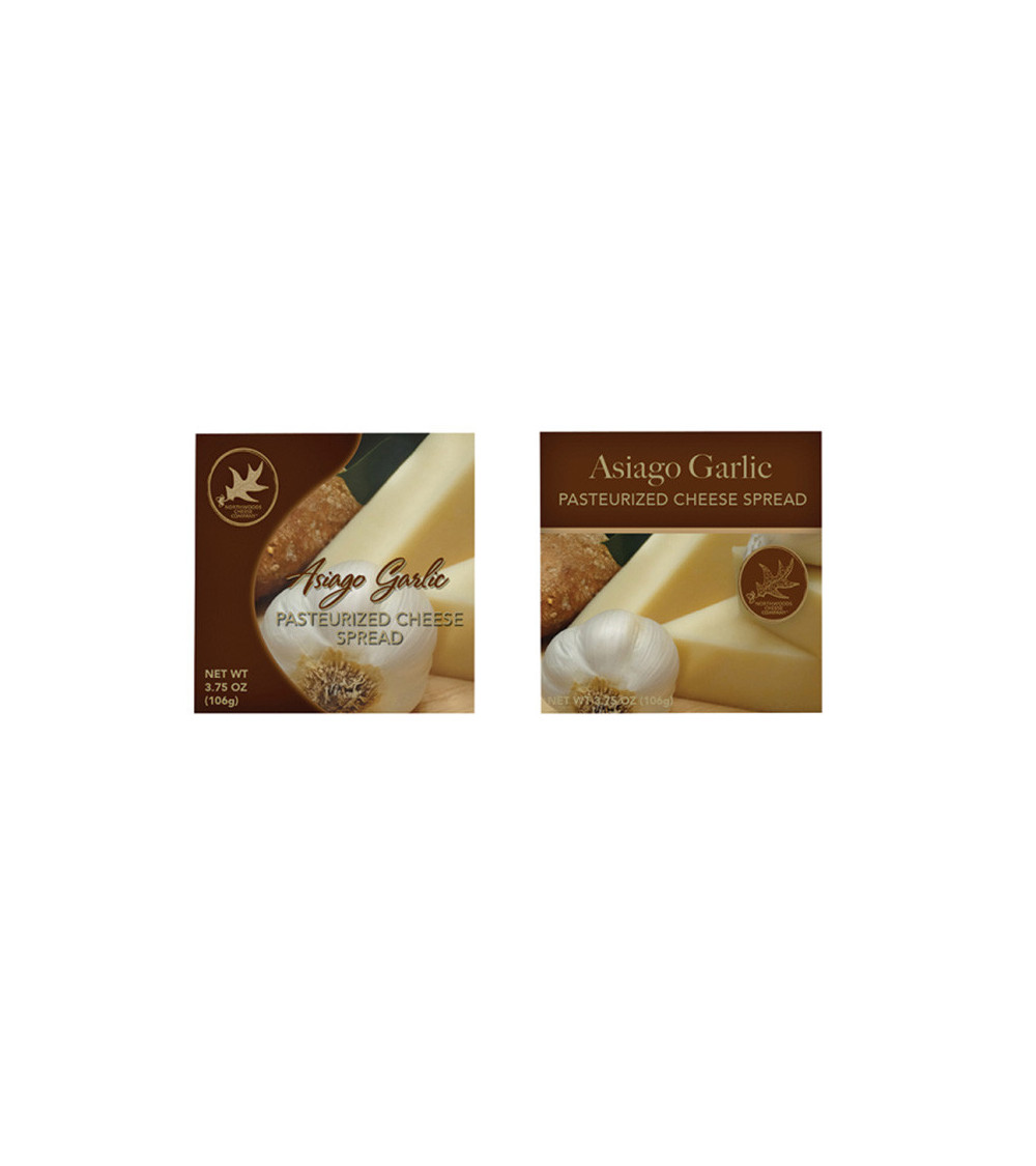 Northwoods Asiago Garlic Cheese Spread 3.75oz