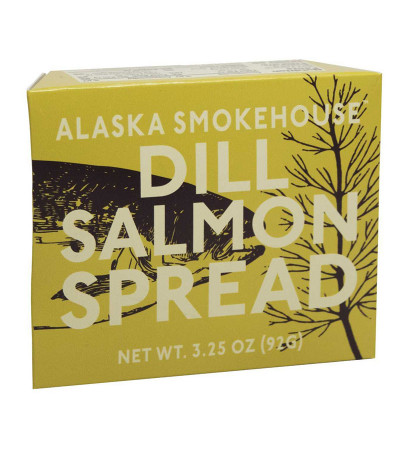 Alaska Smokehouse Dill Salmon Spread 3.25 oz