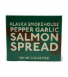 Alaska Smokehouse Pepper Garlic Salmon Spread 3.25 oz