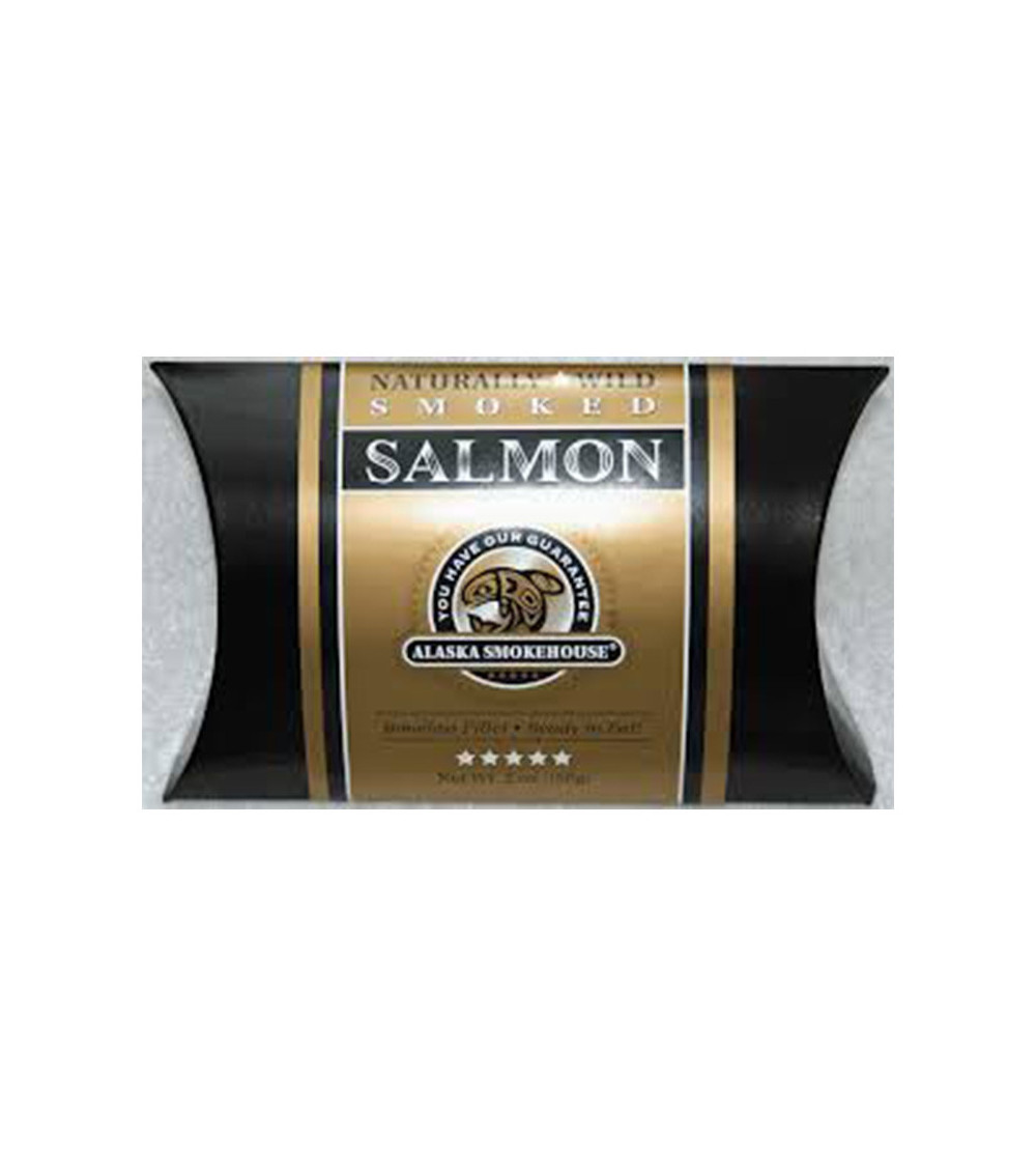 Alaska Smokehouse Smoked Salmon Wrap Gold 2 oz