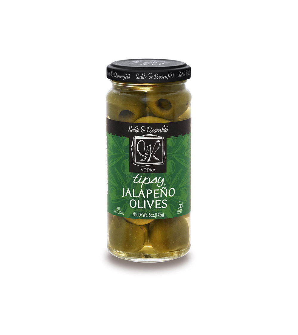 Sable & Rosenfeld Vodka Jalapeno Tipsy Olives 5oz
