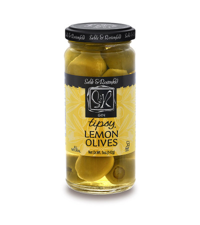 Sable & Rosenfeld Gin Lemon Tipsy Olives 5oz