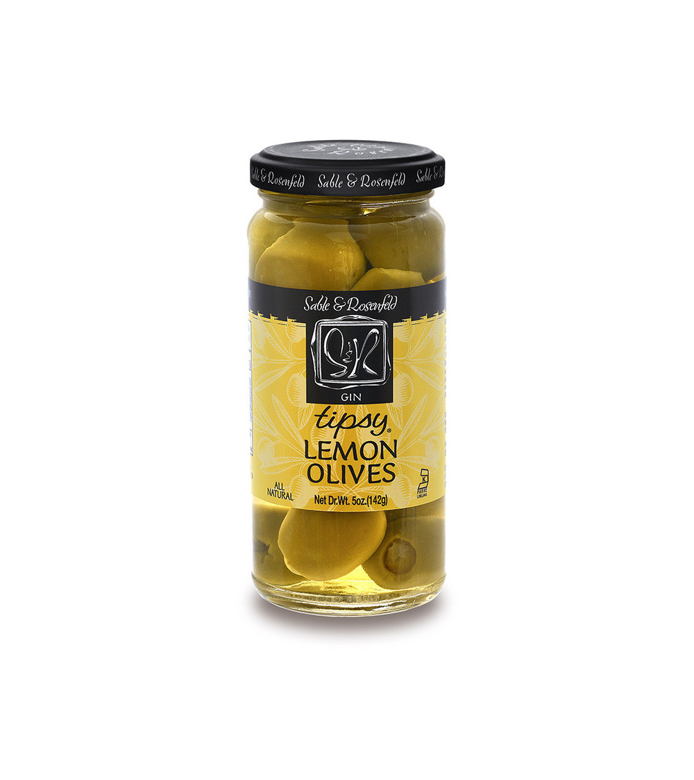 Sable & Rosenfeld Gin Lemon Tipsy Olives 5oz