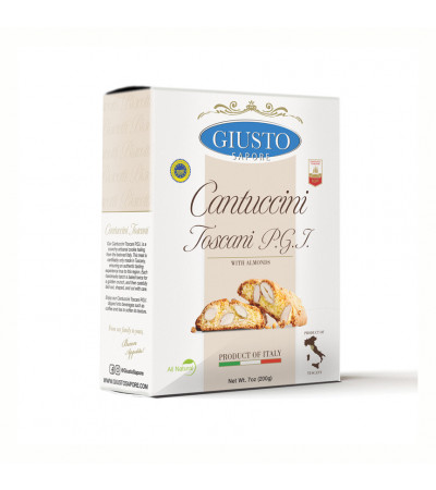 Giusto Sapore Cantuccini Toscani PGI 200g 7oz