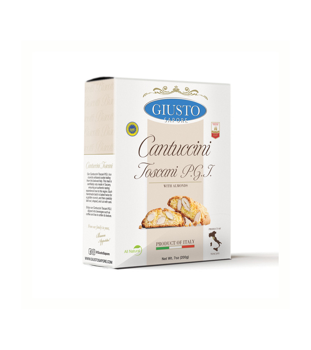 Giusto Sapore Cantuccini Toscani PGI 200g 7oz