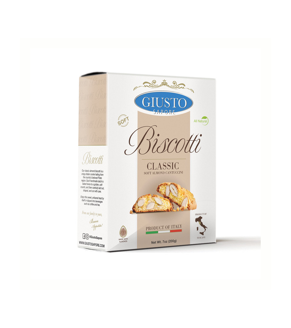 Giusto Sapore Soft Cantuccini- Classic 200g 7oz