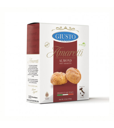 Giusto Sapore Soft Amaretti- Almond 150g 5.3oz